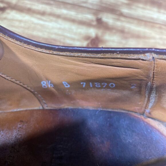 Allen Edmonds Park Avenue Cap Toe Oxford ' Calf' 8,5 US B - Picture 6 of 7